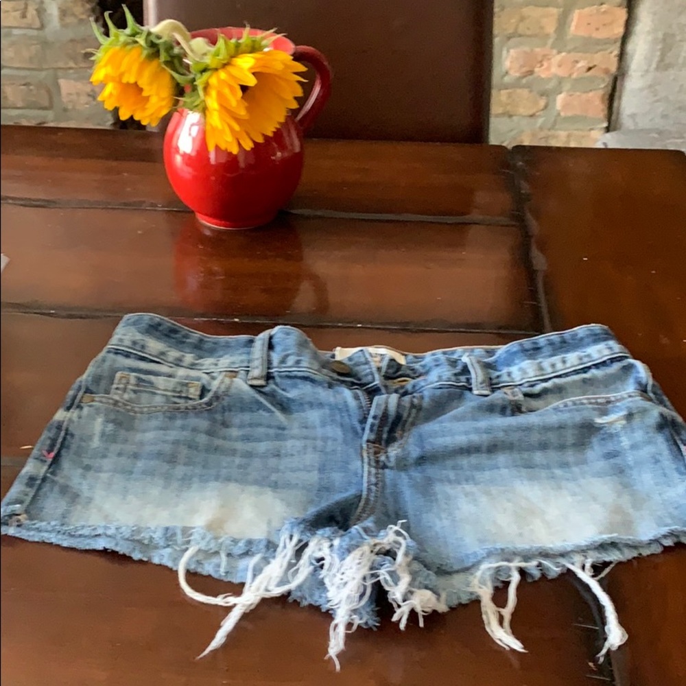 Pink by VS cut off jean shorts